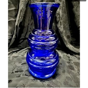 Vintage Colbalt Blue Vase #3 USA